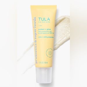 Tula Skincare protect + glow, balanced skin care , spf 30